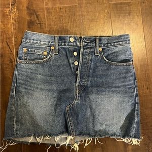 Levi’s Mini Skirt